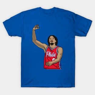 Tyrese Maxey Celebration T-Shirt